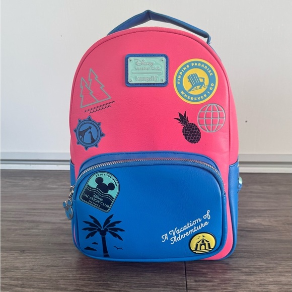 DVC Disney Vacation Club Loungefly Backpack- Gently Used - Picture 1 of 9